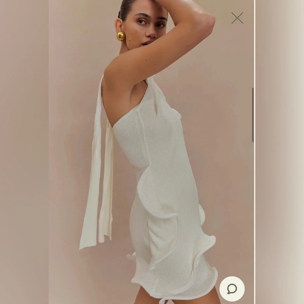 Meshki Caprice Halter Knit Dress - Picture 4 of 6